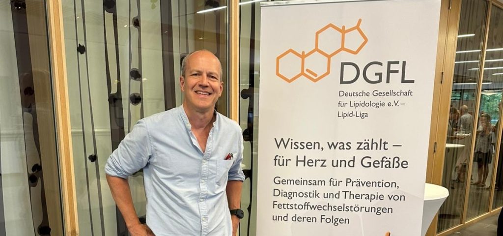Dr. Harmelink bei der Lipid-Liga